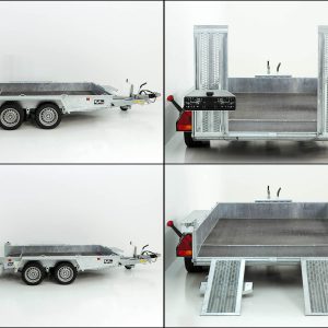 Variant Baumaschinenanhänger Maxi Load 161x305 3,5t | Einzelrampen – Bild 7