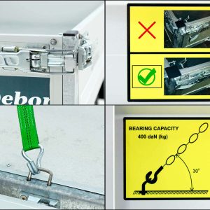 Debon Heckkipper 155x305cm 2,0t | E-Pumpe – Bild 10