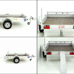 Koch Motorradanhänger 125x250cm 750kg | Typ U4 M – Bild 7