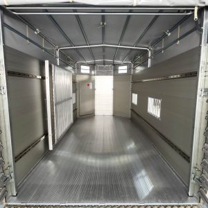 Koch Alf Profi Przyczepa do bydła 185x500 cm | Wys. 185 cm | 3,5t | Kombi-rampa - obrazek 6