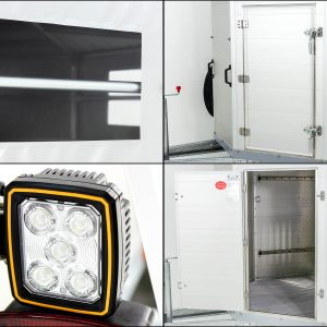 Koch Alf Profi Przyczepa do bydła 185x500 cm | Wys. 185 cm | 3,5t | Kombi-rampa - obrazek 11