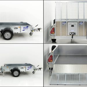 Ifor Williams Baumaschinenanhänger GD 84 125x250 1,4t | Rampe – Bild 7