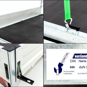 Variant Hochlader Anhänger P3 2018 Comfort | 175x315 cm | 2,0t – Bild 9