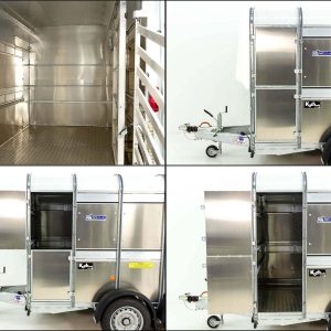 Ifor Williams Viehanhänger TA510 12x7 178x372 cm Höhe: 213 cm 3,5t Kombi/Tür – Bild 6