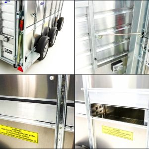 Ifor Williams Viehanhänger TA510 12x7 178x372 cm Höhe: 213 cm 3,5t Kombi/Tür – Bild 9