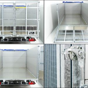 Przyczepa wywrotka tylna wielofunkcyjna Twintrailer TT35-40 GB 3,5t | 192x402x140 cm | Tandem - obrazek 3