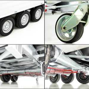 Twintrailer Multi-Heckkipper TR35-40 3,5t | 192x402x140 cm | TridaX – Bild 8