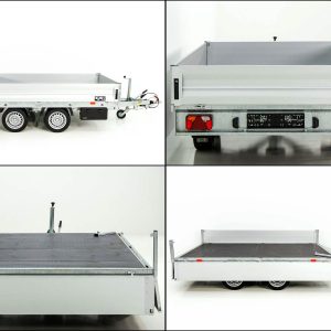 Vezeko Hochlader Anhänger D27.3 | 182x317 cm | 2,7t – Bild 7