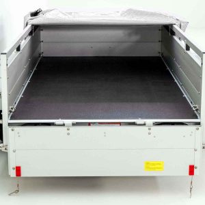 Koch Anhänger mit Plane 125x250cm 750kg | Typ U4 | Flachplane Profi weiß – Bild 7