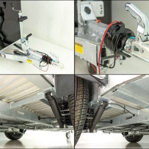 Cheval Liberte Pferdeanhänger Touring One 1,5er | Pullman-Fahrwerk | Frontausstieg | schwarz – Bild 5