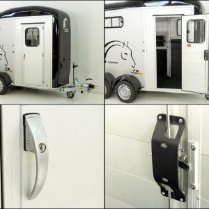 Cheval Liberte Pferdeanhänger Touring One 1,5er | Pullman-Fahrwerk | Frontausstieg | schwarz – Bild 6