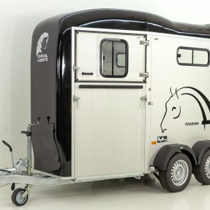 Cheval Liberte Pferdeanhänger Touring One 1,5er | Pullman-Fahrwerk | Frontausstieg | schwarz – Bild 11