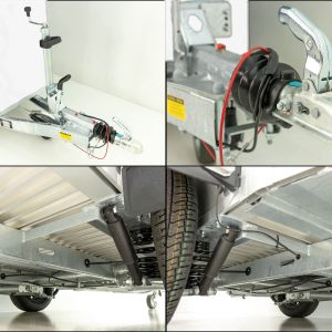 Cheval Liberte Pferdeanhänger Touring One 1,5er | Pullman-Fahrwerk | Frontausstieg | weiß – Bild 6