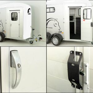Cheval Liberte Pferdeanhänger Touring One 1,5er | Pullman-Fahrwerk | Frontausstieg | weiß – Bild 7