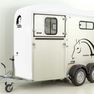 Cheval Liberte Pferdeanhänger Touring One 1,5er | Pullman-Fahrwerk | Frontausstieg | weiß – Bild 12