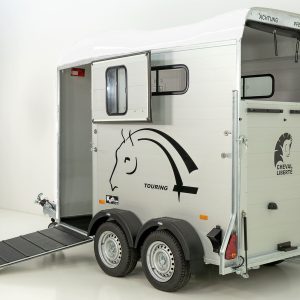 Cheval Liberte Pferdeanhänger Touring One 1,5er | Pullman-Fahrwerk | Frontausstieg | weiß – Bild 14