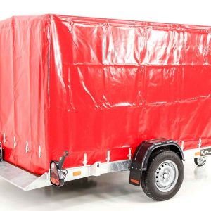 . Vezeko Absenkanhänger 162x272x155 1,3t Hochplane silber – Bild 7