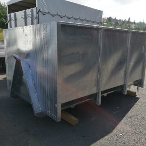 Vezeko Abroll-Mulde 247x178x105 cm pour KONOS | Hakengerät – Bild 6