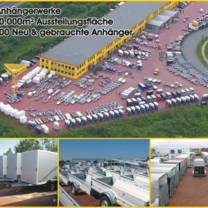 Unsinn Hochlader Anhänger UHL 175x366 cm | 2,6t | 14 Zoll - obrazek 13