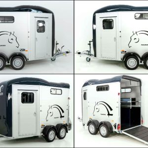 Cheval Liberte Pferdeanhänger Touring Jumping | Pullman-Fahrwerk | Sattelkammer | schwarz – Bild 16
