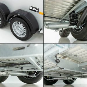 Cheval Liberte Pferdeanhänger Touring Jumping | Pullman-Fahrwerk | Sattelkammer | schwarz – Bild 8