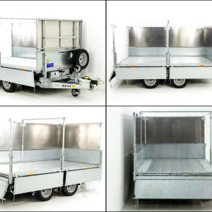 Ifor Williams wywrotka tylna TT 3017 170x300cm 3,5t | Pompa elektryczna | Nadstawka 80cm - obrazek 16