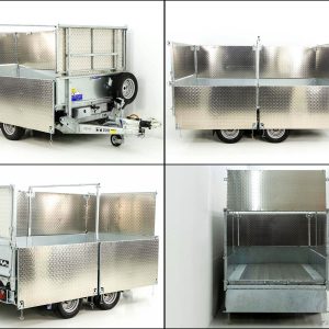 Ifor Williams wywrotka tylna TT 3017 170x300cm 3,5t | Pompa elektryczna | Nadstawka 80cm - obrazek 3