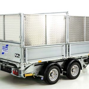 Ifor Williams wywrotka tylna TT 3017 170x300cm 3,5t | Pompa elektryczna | Nadstawka 80cm - obrazek 11