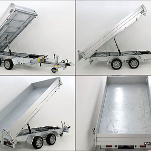 Variant Dreiseitenkipper 168x320 3,5t | Blattfedern | E-Pumpe | Rampenschacht – Bild 13