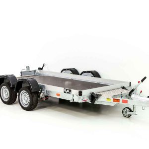 Vezeko Absenkanhänger Tandem 162x345 cm 3,5 t | E-Pumpe – Bild 1