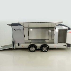 Debon Kofferanhänger Roadster C1000 200x500x200 cm 3,5t grau – Bild 8