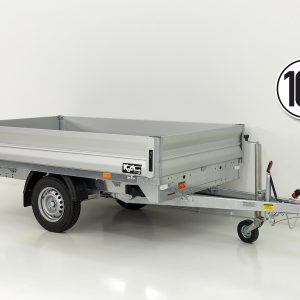 Vezeko Hochlader Anhänger DX13.26 | 162x267 cm | 1,3t – Bild 1