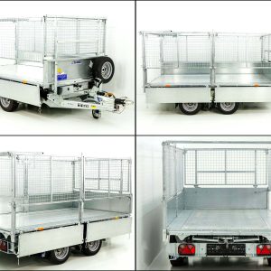 Ifor Williams wywrotka tylna TT 3017 170x300cm 3,5t | Pompa elektryczna | Nadstawka siatkowa 80cm - obrazek 15
