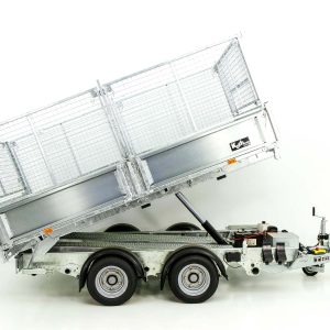 Ifor Williams wywrotka tylna TT 3017 170x300cm 3,5t | Pompa elektryczna | Nadstawka siatkowa 80cm - obrazek 9
