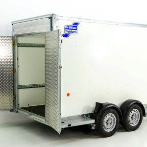 Ifor Williams Kofferanhänger BV 125 147x360cm H:183cm 2,7t Klappenkombi – Bild 3