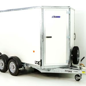 Ifor Williams Kofferanhänger BV 125 147x360cm H:183cm 2,7t Klappenkombi – Bild 1