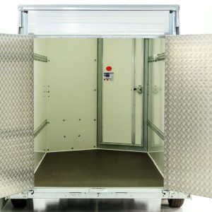 Ifor Williams Kofferanhänger BV 125 147x360cm H:183cm 2,7t Klappenkombi – Bild 6