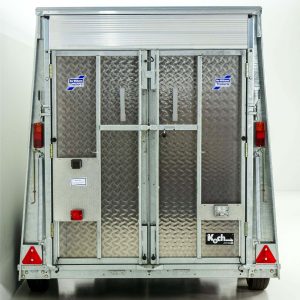 Ifor Williams Kofferanhänger BV 125 147x360cm H:183cm 2,7t Klappenkombi – Bild 7
