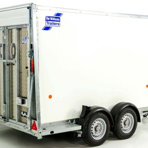 Ifor Williams Kofferanhänger BV 125 147x360cm H:183cm 2,7t Klappenkombi – Bild 9