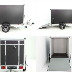 Variant Kofferanhänger Black Edition 148x258cm H:157 1,35t | Rampe – Bild 11