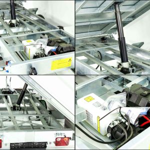 Variant Dreiseitenkipper VDK 168x320 3,0t | E-Pumpe | Stahlbordwandaufsatz 60 cm – Bild 14