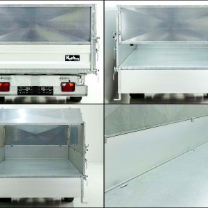Variant Dreiseitenkipper VDK 168x320 3,0t | E-Pumpe | Stahlbordwandaufsatz 60 cm – Bild 12