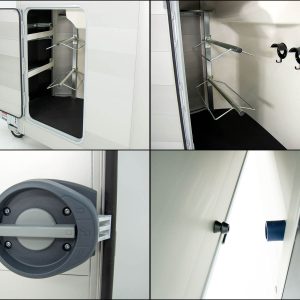 Ifor Williams Przyczepa do koni HBX 511 | Siodlarnia | Nowy model | Czarna - obrazek 8