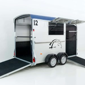 Cheval Liberte Pferdeanhänger MAXI 2 | blau – Bild 4