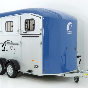 Cheval Liberte Pferdeanhänger MAXI 2 | blau – Bild 5