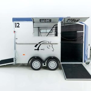 Cheval Liberte Pferdeanhänger MAXI 2 | blau – Bild 3