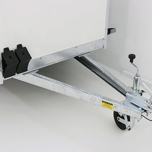 Blyss Kofferanhänger 750kg ungebremst 135x248cm Höhe:150cm – Bild 11