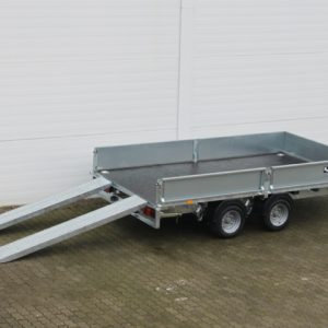Ifor Williams Hochlader Anhänger 198x362 cm | 3,5t | Typ: LM 126G – Bild 2