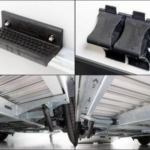 Cheval Liberte Pferdeanhänger Maxi 3 | 3 Pferde | Pullmann 2 Fahrwerk | schwarz – Bild 4