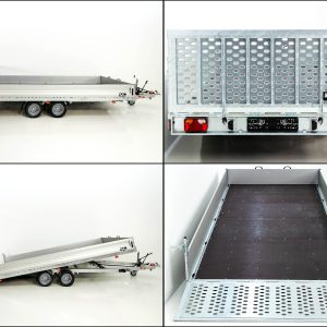 Vezeko Hochlader Anhänger J30.43 | 210x430 cm | 3t | Ladefläche kippbar – Bild 9